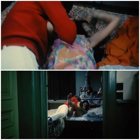 Nathalie Vernier, rape scene from L'etreinte (1969)