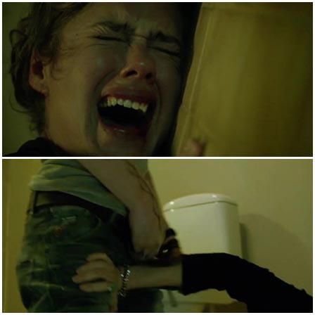 Jessica Grabowski, Rape scene from 8-Pallo (2013)