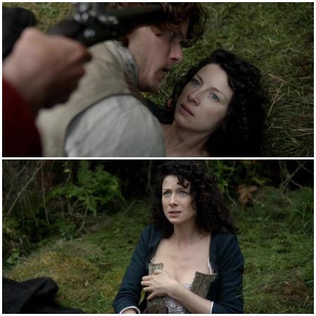 Caitriona Balfe, Rape Scene in Outlander (2014) S01E08