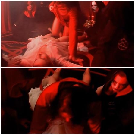 Anna Rajala, Rape Scene in Black Blooded Brides of Satan (2009)