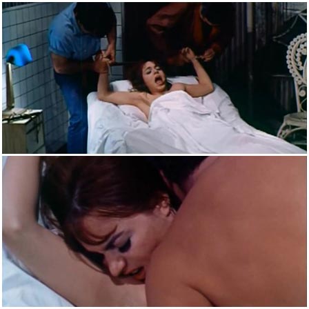 Joyce Danner, Eve Reeves in Behind Locked Doors (1968) scene 2