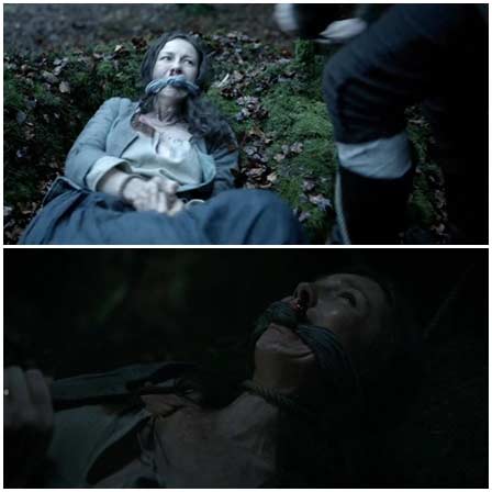 Caitriona Balfe rape scene, Outlander (TV Series, 2020)