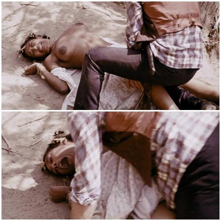 Master raped slave's ebony wife