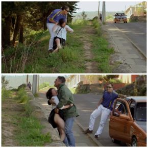 Molested and groped a young schoolgirl for her father's debts