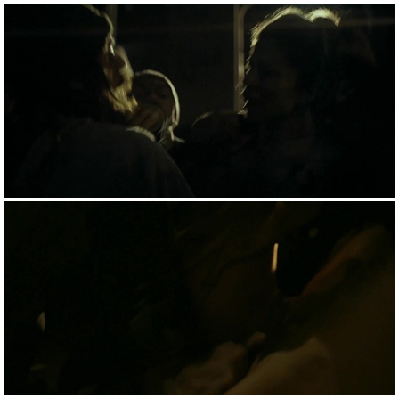 Gang rape on railroad tracks