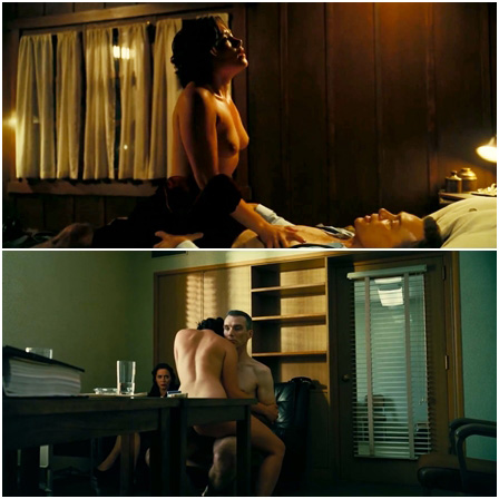 Florence Pugh nude sex scene in Oppenheimer (2023)