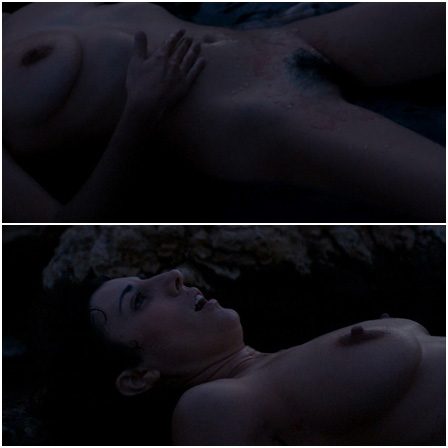 Elena Martín skinny dipping in Creatura (2023)