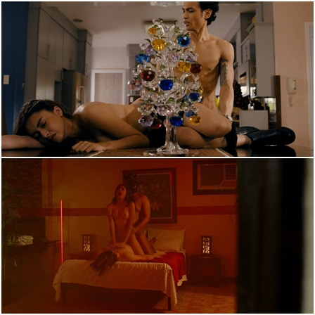 Denise Esteban, Angelica Cervantes, Quinn Carrillo, Hershie De Leon nude sex scenes in Haslers (2023)