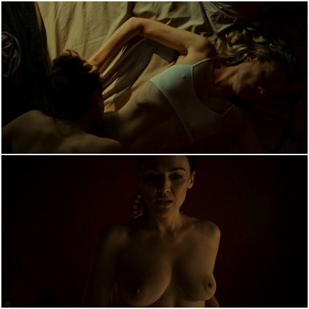Diane Kruger, Amira Casar, Marta Nieto lesbo scenes in Visions (2023)