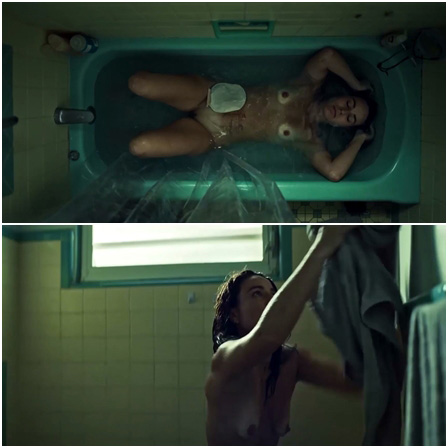 Isel Rodriguez nude scenes in La Pecera (2023)