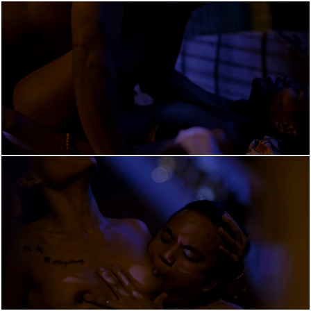Ada Hermosa nude sex scene in Foursome (2023)