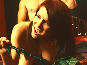 Jessica-Jane Stafford doggystyle sex scene in Devil'sTower (2014)