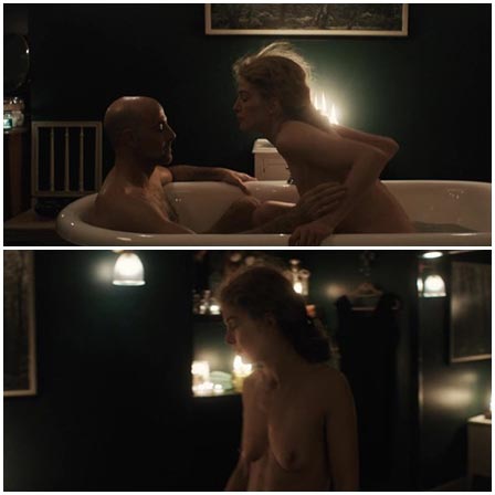 Naked Rosamund Pike @ A Private War (2018) Nude Scenes