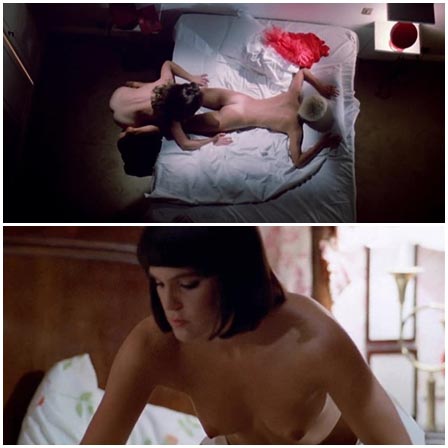 Naked Renée Simonsen, Nicola Perring @ Nothing Underneath (1985) Nude Scenes