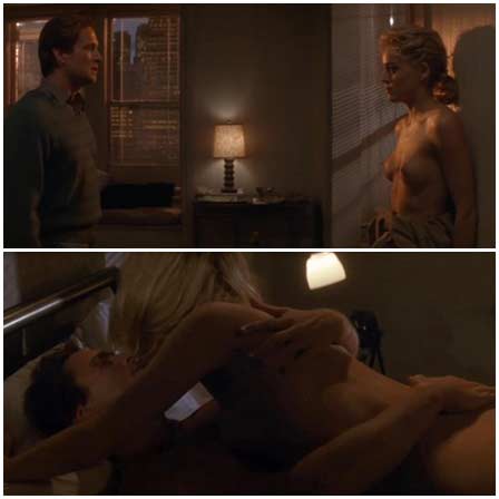 Naked Sharon Stone @ Basic Instinct (1992)