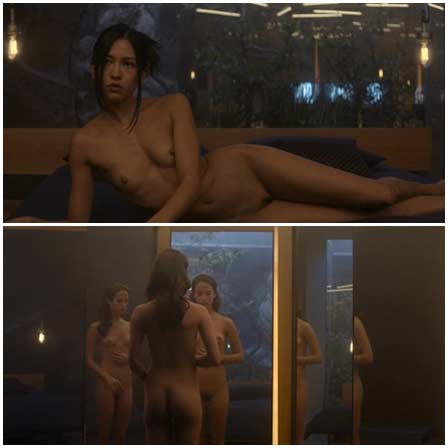 Naked Alicia Vikander, Sonoya Mizuno, Claire Selby, Elina Alminas @ Ex Machina (2015)