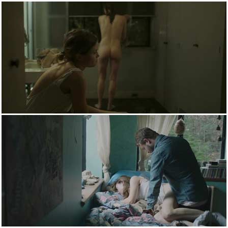 Naked Gitte Witt, Stephanie Ellis @ The Sleepwalker (2014)