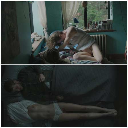 Naked Gitte Witt, Stephanie Ellis @ The Sleepwalker (2014)