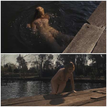 Naked Brigitte Skay@A Bay of Blood (1971)