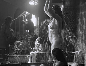 Trine Dyrholm & Vic Carmen Sonne in The Girl With The Needle (2024)