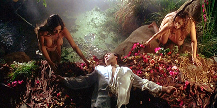 Glori Gold & Sabrina Allen topless in Embrace of the Vampire (1995)