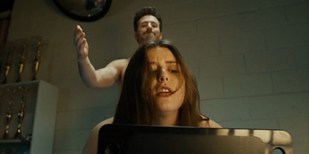 Silvia Bond doggystyle sex in Honey Don't (2025)