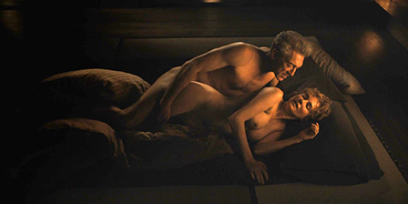 Jennifer Dale nude sex in The Shrouds (2024)