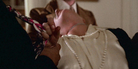 Death fetish scene #1325 (strangled, dead woman)