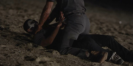 Male Death fetish scene #5 (strangled, dead man)